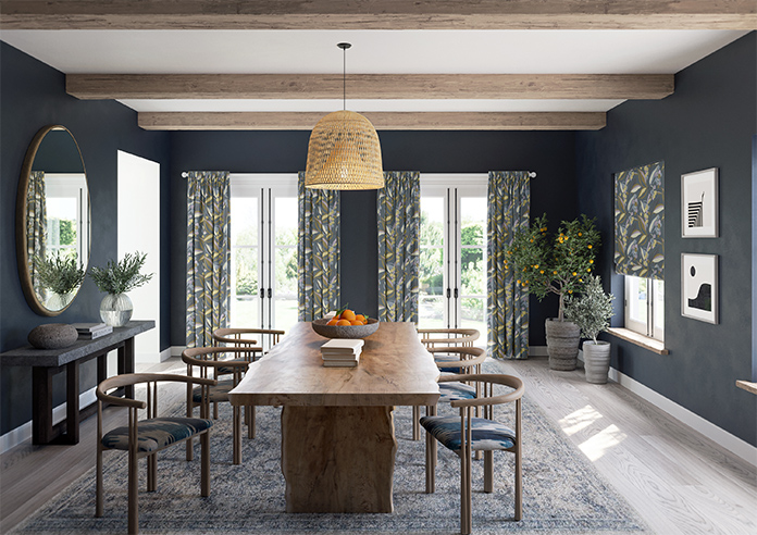 Josie, Petrol - Made to Measure Curtains - Image 13